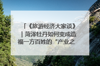 《旅游经济大家谈》｜菏泽牡丹如何变成造福一方百姓的“产业之花”“富民之花”？