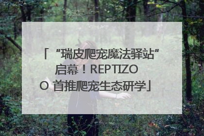 “瑞皮爬宠魔法驿站” 启幕！REPTIZOO 首推爬宠生态研学