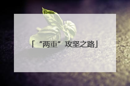 “两重”攻坚之路