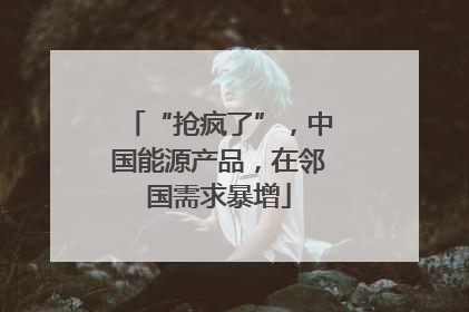 “抢疯了”，中国能源产品，在邻国需求暴增