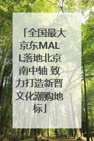 全国最大京东MALL落地北京南中轴 致力打造新晋文化潮购地标