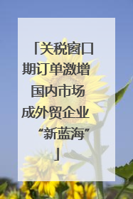 关税窗口期订单激增 国内市场成外贸企业“新蓝海”
