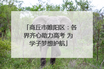 商丘市睢阳区：各界齐心助力高考 为学子梦想护航