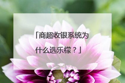商超收银系统为什么选乐檬？