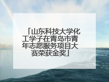 山东科技大学化工学子在青岛市青年志愿服务项目大赛荣获金奖