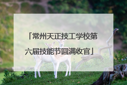常州天正技工学校第六届技能节圆满收官