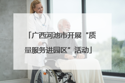 广西河池市开展“质量服务进园区”活动
