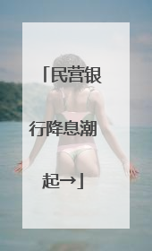 民营银行降息潮起→
