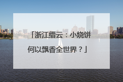浙江缙云：小烧饼何以飘香全世界？