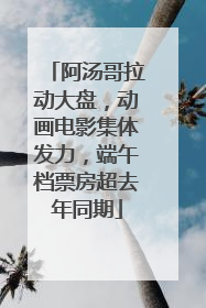 阿汤哥拉动大盘，动画电影集体发力，端午档票房超去年同期